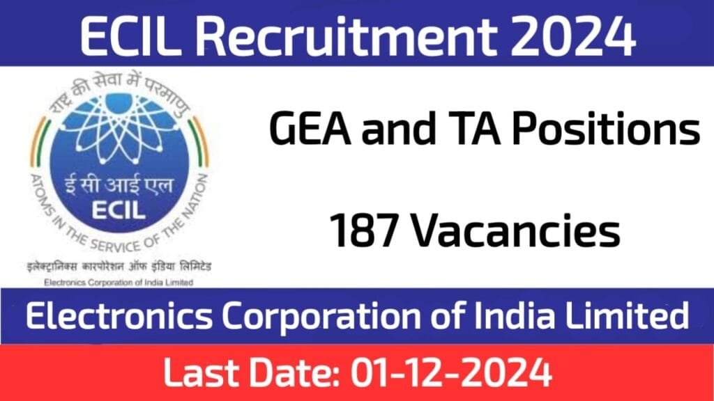 ECIL Graduate Engineer And Technician Apprenticeship 2024 ECIL Graduate Engineer And Technician Apprenticeship 2024