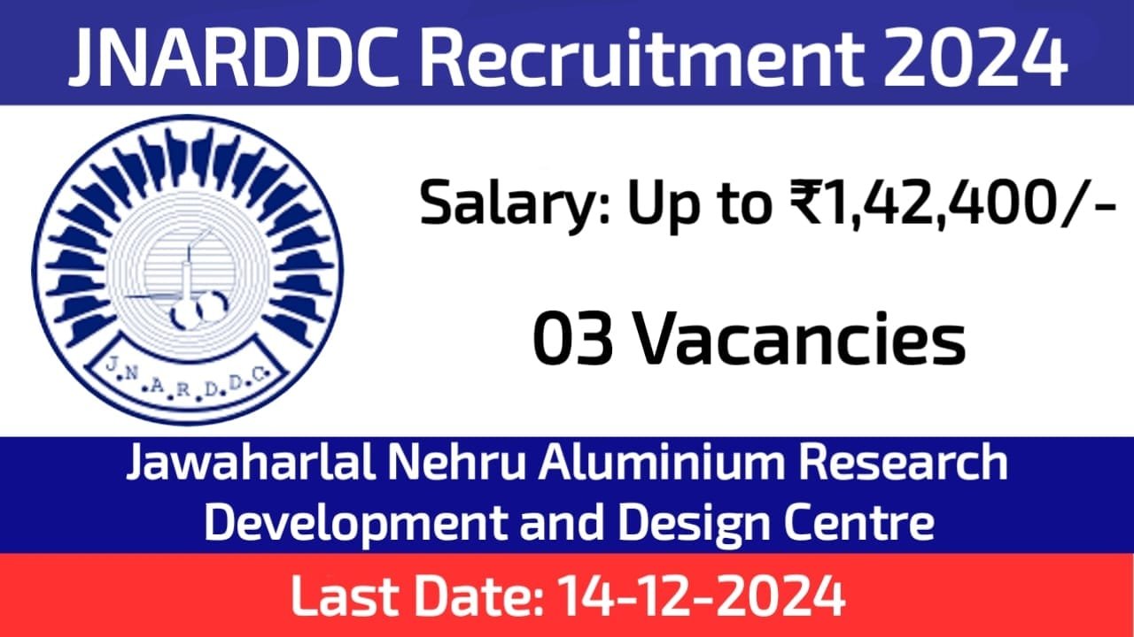 JNARDDC Nagpur Multiple Vacancies 2024 Permanent Job