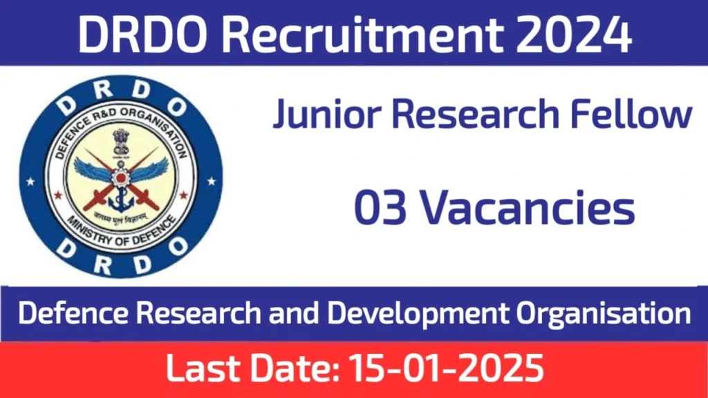 DRDO DIBERI Haldwani JRF Recruitment 2024