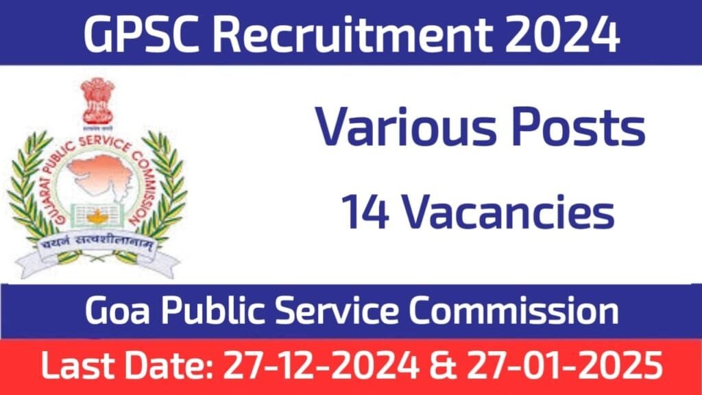 Goa PSC Assistant Professor and Surgeon Recruitment 2024 Goa PSC Assistant Professor and Surgeon Recruitment 2024