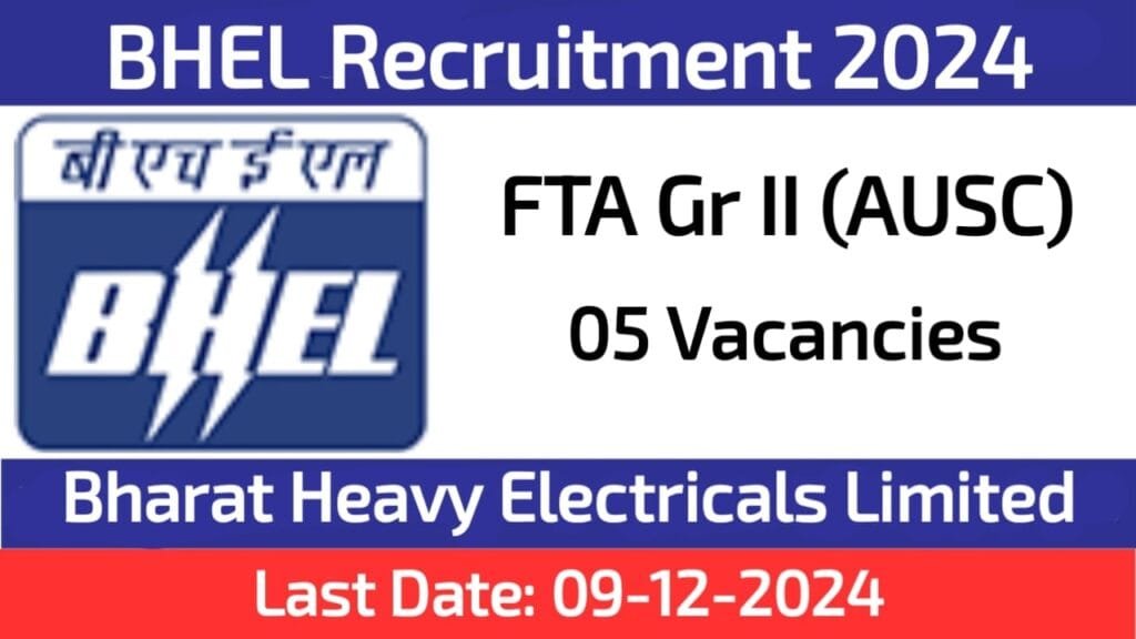 BHEL Mechanical Engineers Recruitment 2024 Engineering Jobs